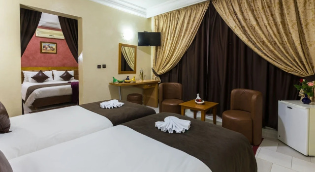 Семейный номер Standard с балконом Hotel Meriem Marrakech