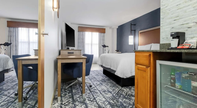 Двухместный номер для гостей с ограниченными возможностями Fitness Hampton Inn & Suites Austin - Downtown