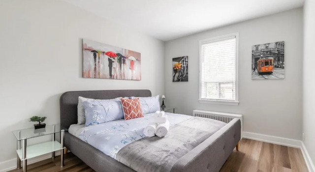 Cozy 1BR Apt With King Bed and Netflix - Near DT Hamilton, Varaa Hotelli Hamilton 