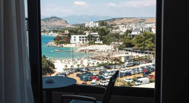 Deluxe Doppel Zimmer mit Balkon und mit Meerblick Green Light Hotel