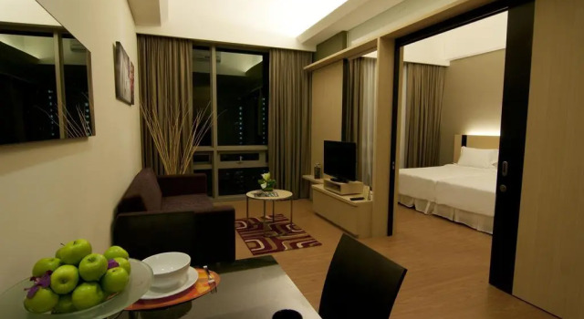 Люкс с 2 комнатами Star Suites At Swiss Garden Residences