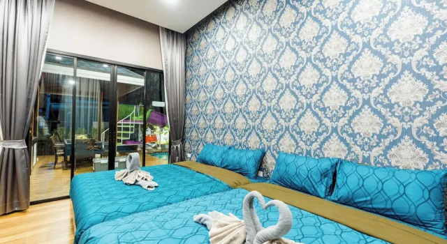 OC Breeze Casa Private Pool Villa with 3 bedrooms, Near Cha-Am Beach, Rezervasyon Villa Khao Yoi Petchaburi