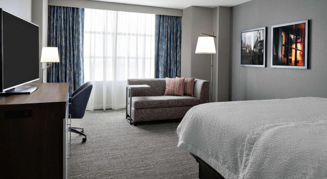 Двухместный номер Hampton Inn Chicago McCormick Place