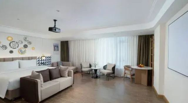 Двухместный люкс O.LIVE social Hotel （Zhanjiang Xuwen Mulan Avenue）