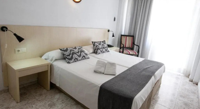 Standard- dobbelt værelse med altan Hostal Teide