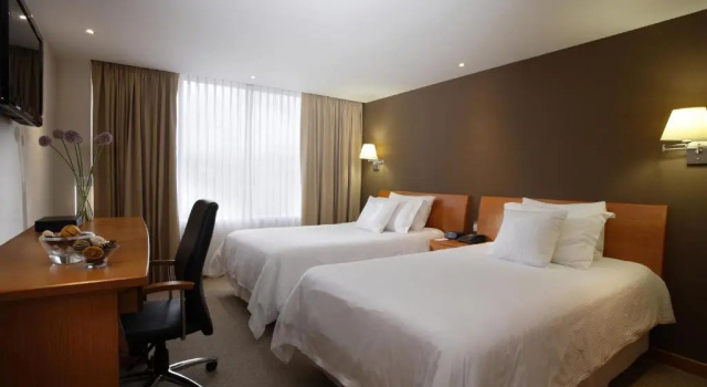 Standard Twin room Hotel El Dorado Cuenca