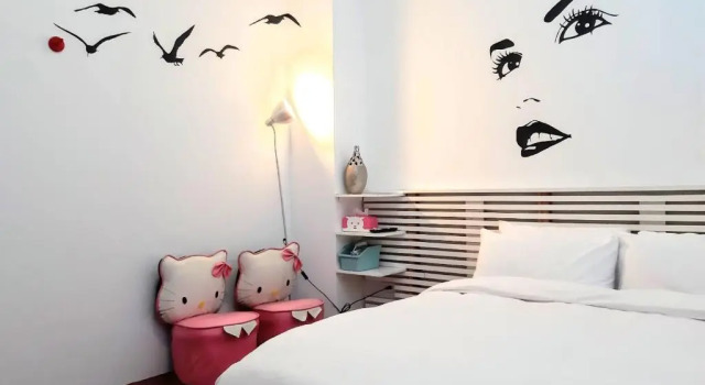 Standard- dobbelt værelse Wushih Surf Hostel