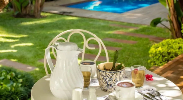Номер Superior с балконом и с видом на сад Villa Vicuña Salta Hotel Boutique