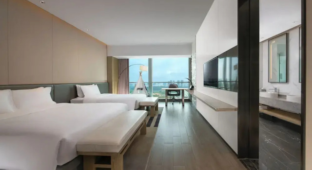 Одноместный семейный номер Standard с видом на город Songhu Yingbinli Hotel
