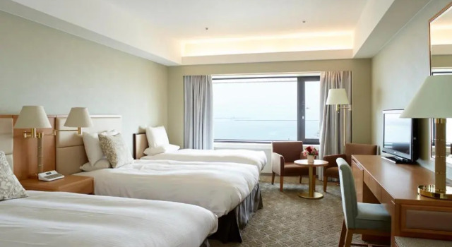 Трёхместный номер (этажи Main Floor 6-15) Deluxe Hotel Okura Kobe
