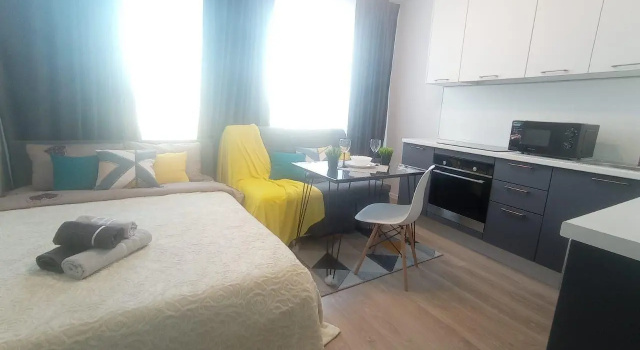 Апартаменты c 1 комнатой Live in comfort на улице Мезенцева 2