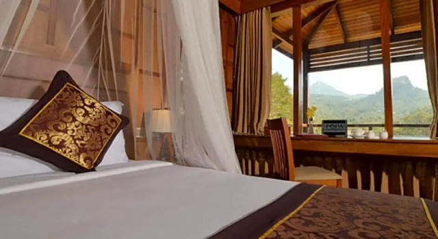 Двухместный номер Deluxe с видом на горы Popa Garden Resort