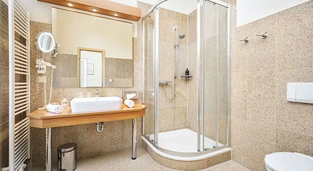 Номер Standard с балконом Strandhotel garni Kormoran