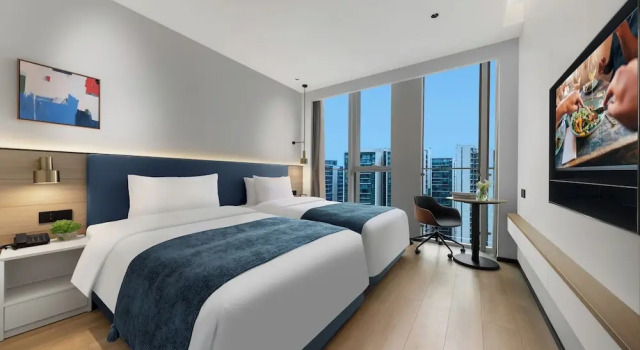 Двухместная студия Deluxe Citadines Guanghua Chengdu