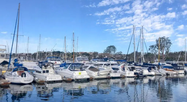 Номер Standard с видом на гавань Dana Point Marina Inn