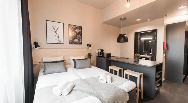 Студия Forenom Hotel and Apartments Vantaa Tikkurila