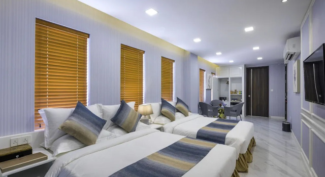 Четырёхместный семейный номер Standard Vinny Boutique Hotel