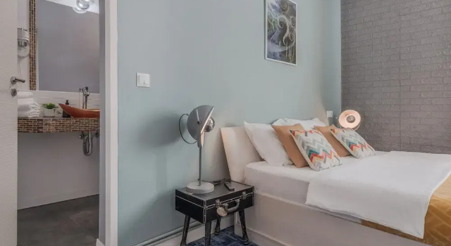 Номер Deluxe с балконом и с видом на парк Aparthotel Aria Boutique Central