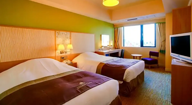 Трёхместный номер с видом на город Hotel Monterey Grasmere Osaka