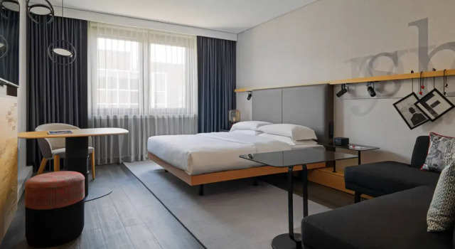 Двухместный номер Executive Frankfurt Airport Marriott Hotel