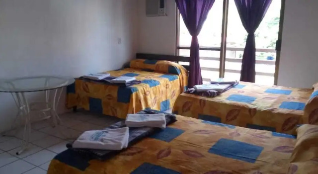 Трёхместный семейный номер Standard Hotel Bungalows La Rienda Guayabitos