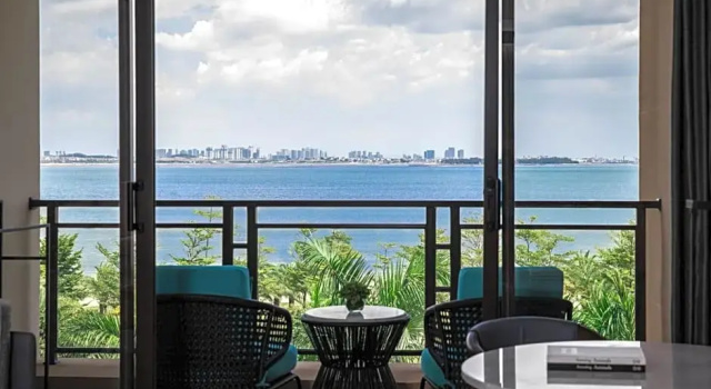 Номер Standard с балконом и с видом на океан Xiamen Marriott Hotel & Conference Centre