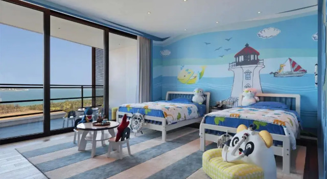Семейный люкс с 2 комнатами oceanfront Grand Hyatt Sanya Haitang Bay Resort and Spa