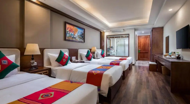 Четырёхместный номер Superior The View Sapa Hotel