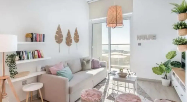 Cozy 1BR with balcony sea view, Забронировать Апартаменты/квартира Апартаменты Эмирата Дубая, рядом с Dubai Marina Yacht Club, Апартаменты/квартира