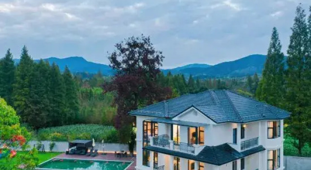 Mogan Shanshui Moxipan Wild Luxury Villa Countryside Beauty, Rezerwuj Willa Domki letniskowe w Huzhou, Domek