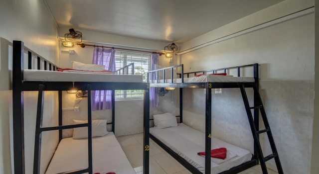 Кровать в общем номере Siem Reap Pub Hostel