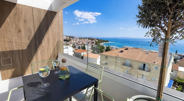 Апартаменты с балконом Exlusive Villa M -Baska Voda