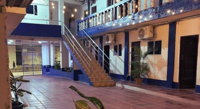 Трёхместный номер Comfort с видом на внутренний двор Hotel Colombia del Golfo