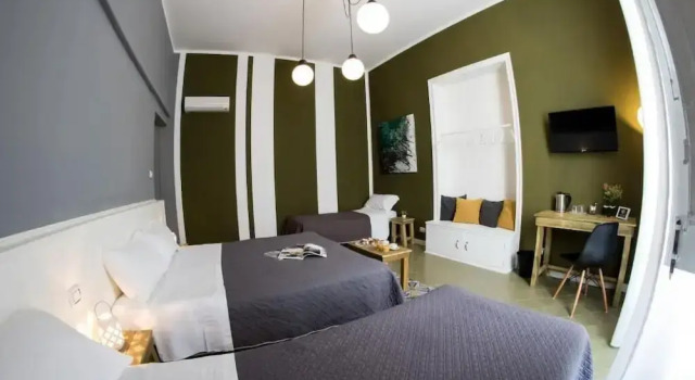 Четырёхместный семейный номер Standard с видом на город Balate Maqueda B&B