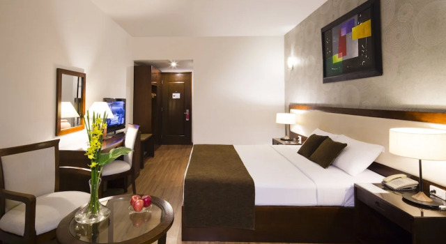 Номер Standard с балконом и с видом на город Starlet Hotel