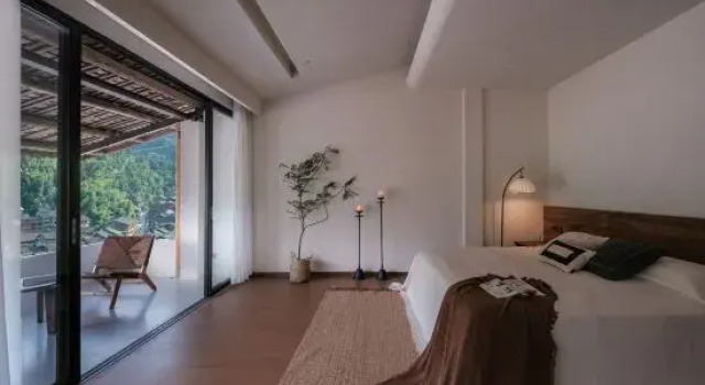 Люкс Gao Jian | Vertex Altus · 270° Panorama Private Hot Spring Luxury Stay (Zhaoxing Dong Village)