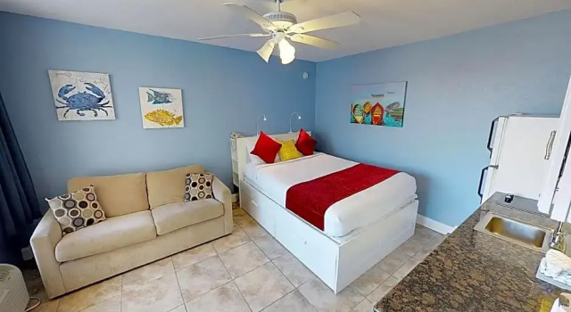 Двухместный номер Executive с видом на залив Island Inn Beach Resort