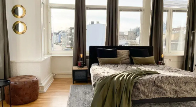 Апартаменты Altbauwohnung mit Schleiblick - Erster Stock