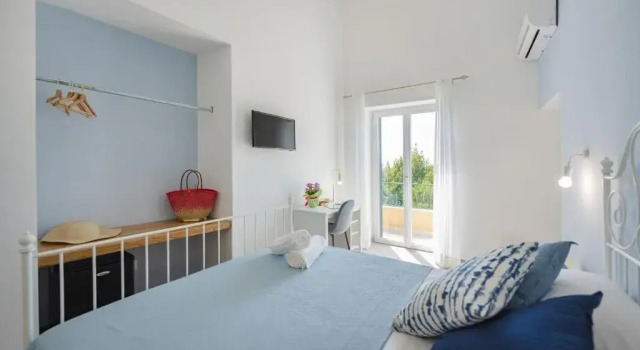 Standaard Tweepersoonskamer met balkon en  uitzicht op zee Villa Caterina b&b