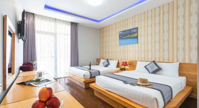 Четырёхместный номер Deluxe Dalat Wind Hotel