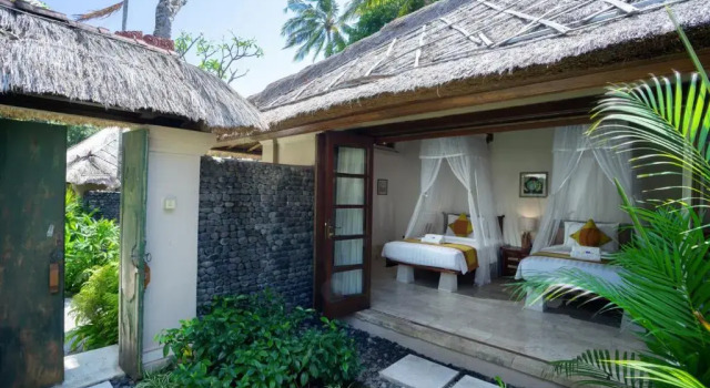 Двухместная вилла с видом на внутренний двор Mimpi Resort Tulamben