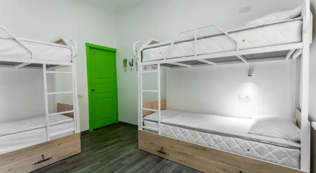 Łóżko w pokoju wieloosobowym (pokoju wieloosobowym żeńskim) Registan Hostel