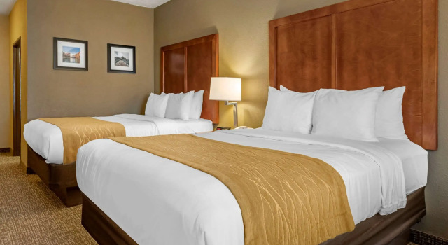 Четырёхместный номер Standard Comfort Inn Shelbyville North