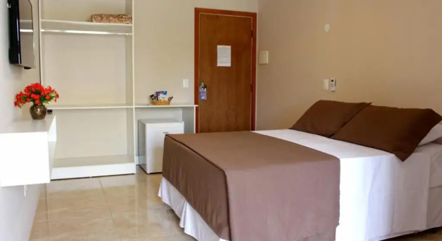 Двухместный номер Standard с балконом Don Marcos Hotel com Restaurante e Pizzaria