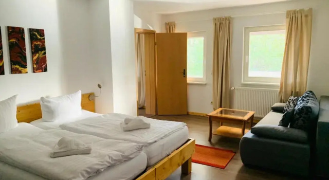 Апартаменты Цокольный этаж Landhotel Cafe Prälank