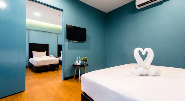 Номер no Window Family Connecting Jenjarom Boutique Hotel