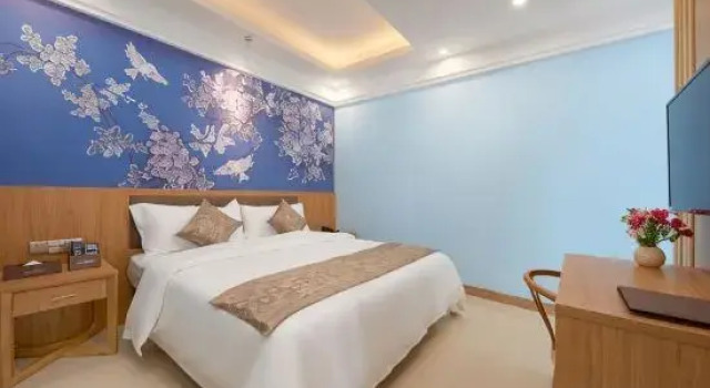 Люкс Luxury Yiduo Flower Theme Apartment (Guangzhou Baiyun International Airport T1 )
