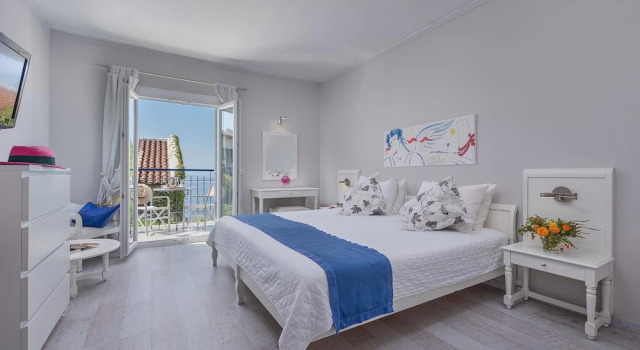Двухместный номер Standard с балконом и с видом на сад Adrina Beach Hotel