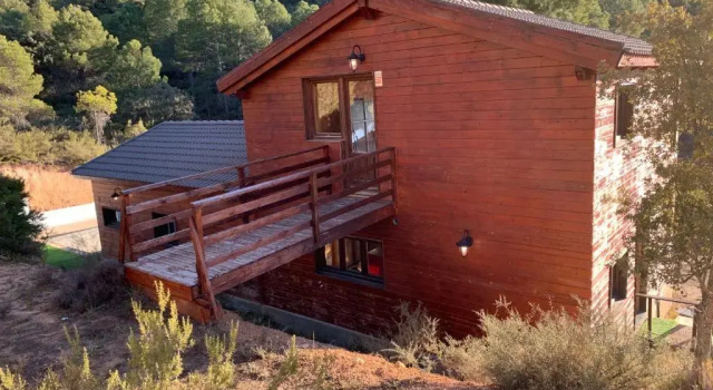 Коттедж Casa de madera en Alto Tajo