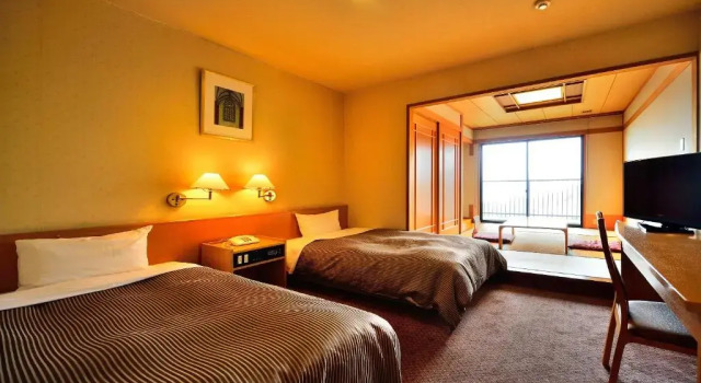 Семейный номер Standard с видом на море Inasayama Kanko Hotel